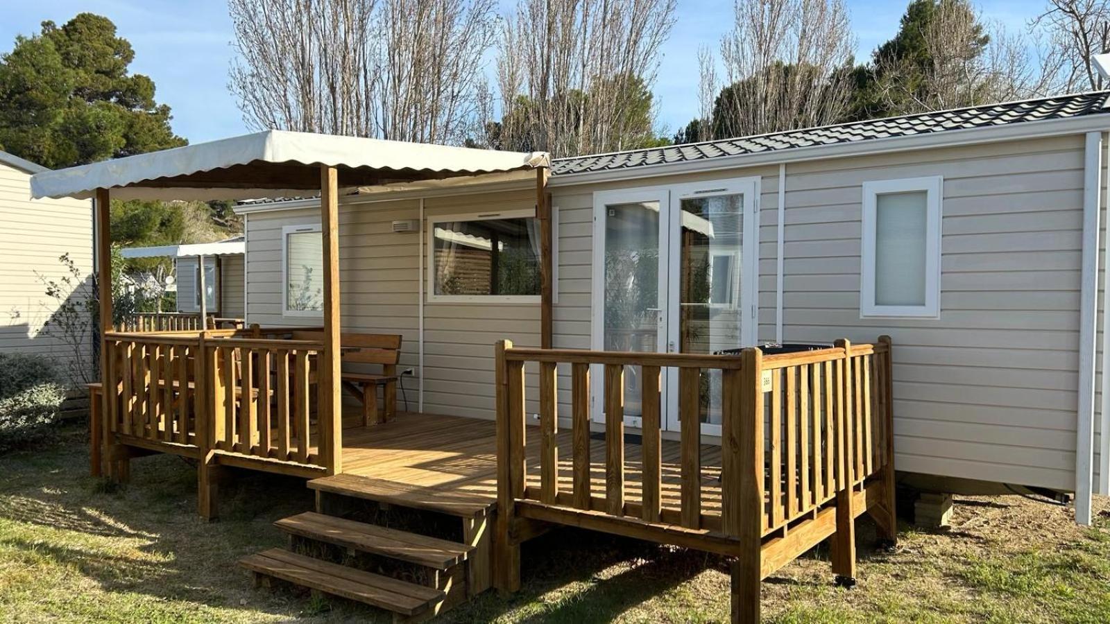 Mobil-Home - Narbonne-Plage - Clim, Tv Экстерьер фото